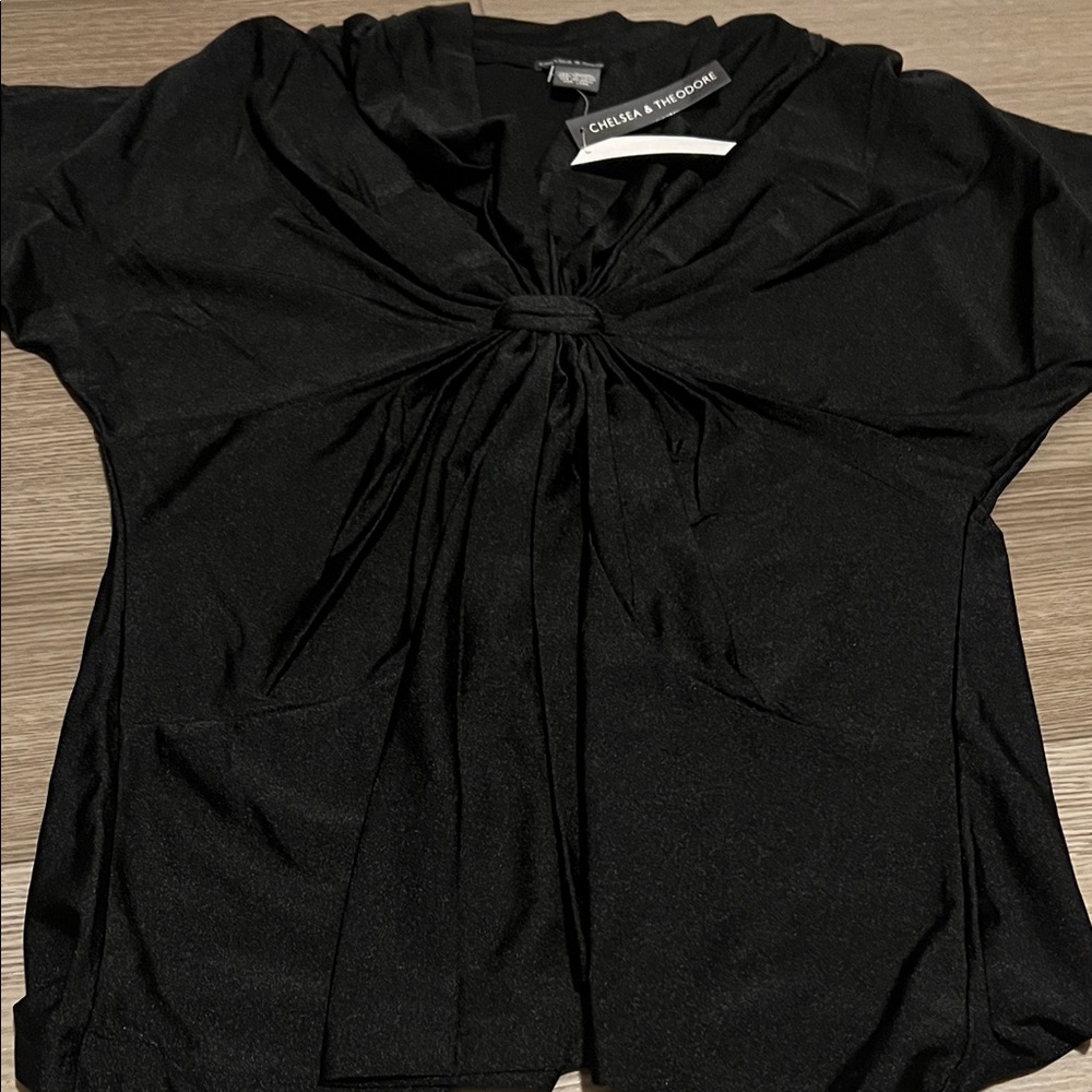 Elegant Black Women's Top - Picture 7 of 7